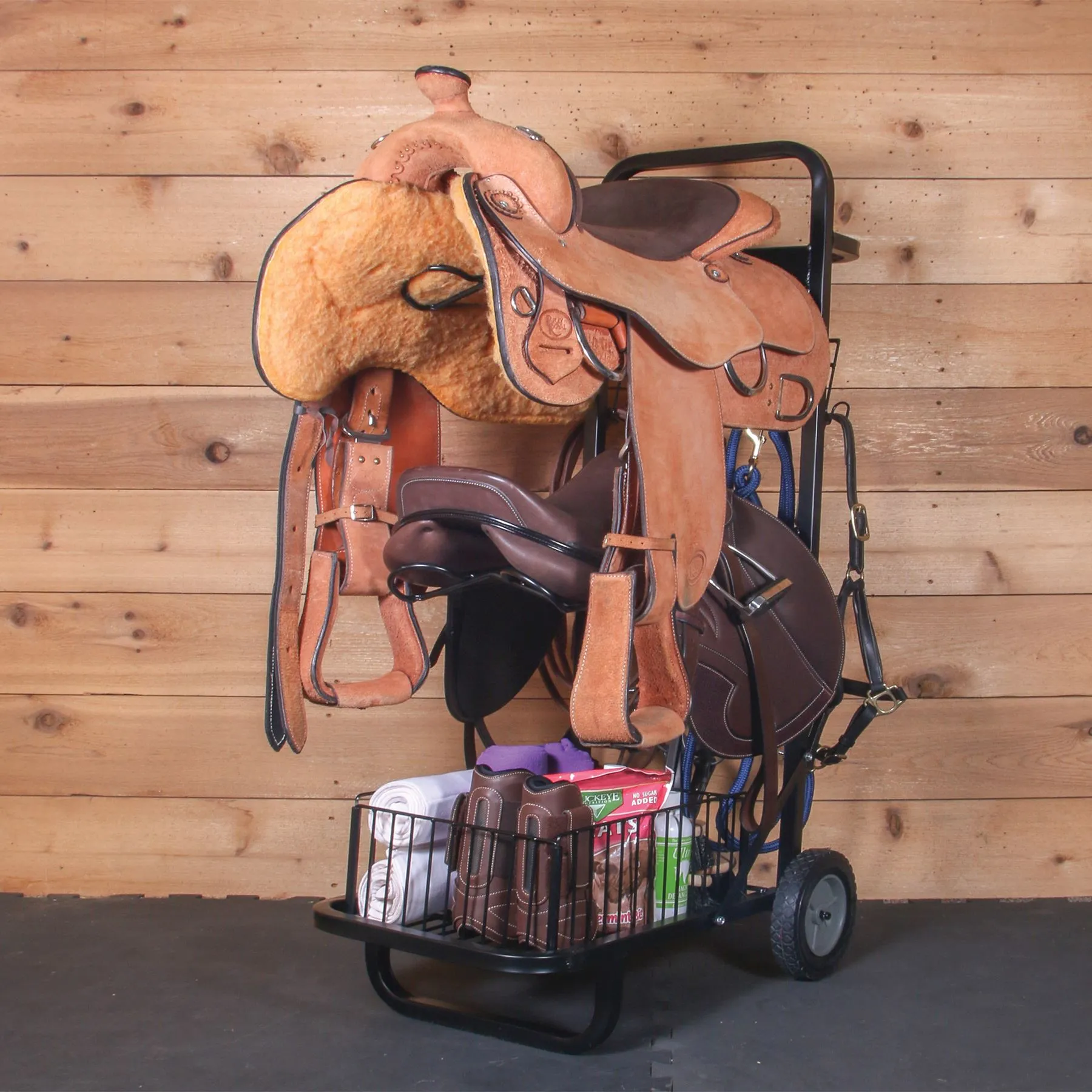Easy-Up Saddle And Tack Cart 4 Easy-Up Saddle And Tack Cart - Image 2