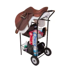 Easy-Up® Show Cart With Saddle Rack -Schneiders Shop 08294 alt b