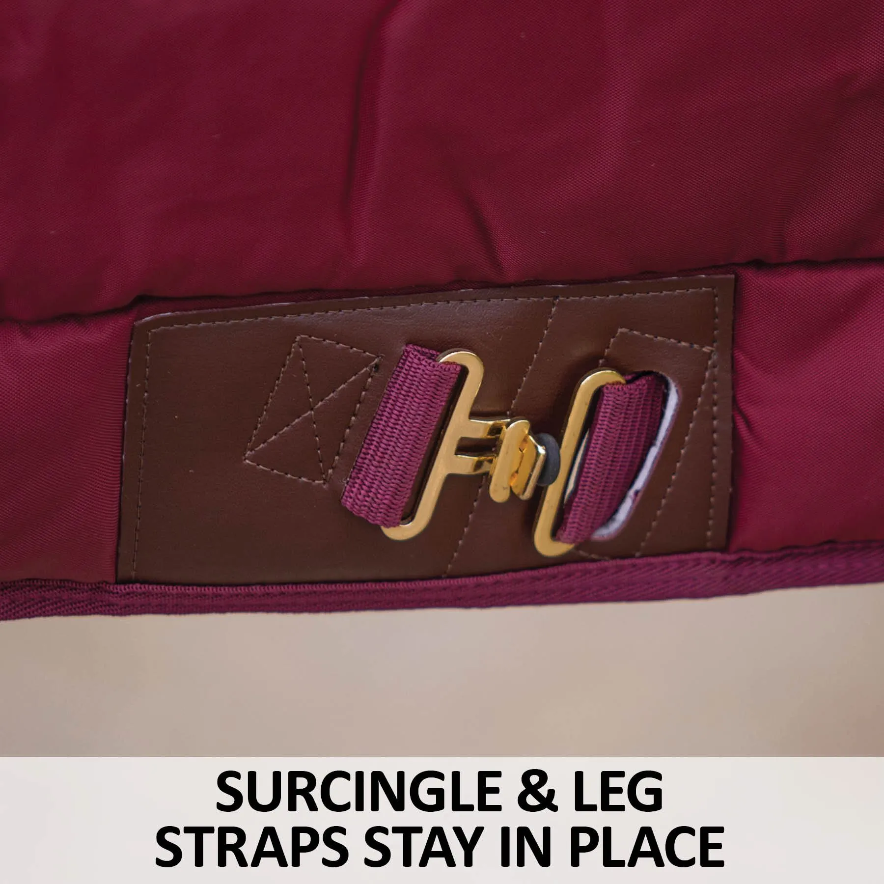 Adjusta-Fit Dura-Nylon Cutback Zenith Leg Strap Horse Stable Blanket - Heavyweight 14 Adjusta-Fit Dura-Nylon Cutback Zenith Leg Strap Horse Stable Blanket - Heavyweight - Image 12