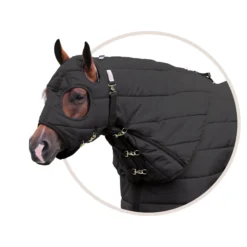 Dura-Nylon Original Horse Stable Blanket Hood -Schneiders Shop 10484 black