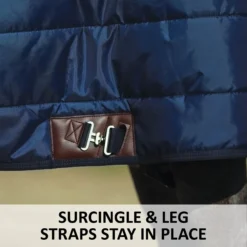 Adjusta-Fit Dura-Nylon V-Free Ocala Leg Strap Open Front Horse Stable Blanket - Midweight 18 Adjusta-Fit Dura-Nylon V-Free Ocala Leg Strap Open Front Horse Stable Blanket - Midweight -Schneiders Shop 10493 feature f overlay