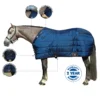 Adjusta-Fit Dura-Nylon V-Free Ocala Leg Strap Open Front Horse Stable Blanket - Midweight -Schneiders Shop 10493 overlay