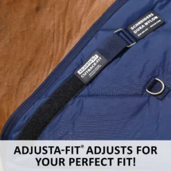 Adjusta-Fit Pony Leg Strap Horse Stable Blanket - Midweight -Schneiders Shop 13183 feature c overlay