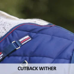 Adjusta-Fit SuperQuilt Cutback Bellyband Horse Stable Blanket - Extra Heavyweight -Schneiders Shop 14008 feature b overlay