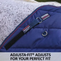 Adjusta-Fit SuperQuilt Cutback Bellyband Horse Stable Blanket - Extra Heavyweight -Schneiders Shop 14008 feature c overlay