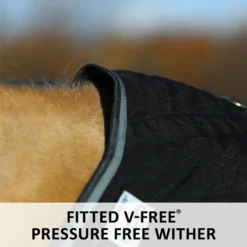 Adjusta-Fit Tekno-Fleece V-Free Bellyband Horse Stable Blanket - Lightweight -Schneiders Shop 14995 feature b overlay