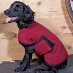 Dura-Tech® Fleece Dog Coat -Schneiders Shop 16729c burgundy