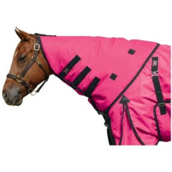 StormShield® Contour Collar Classic II 220g Medium Weight Turnout Blanket Neck Cover -Schneiders Shop 31958 pink