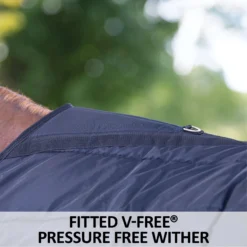 Adjusta-Fit Dura-Nylon V-Free Westcoast Leg Strap Horse Stable Blanket - Midweight -Schneiders Shop 35348 feature b overlay