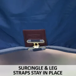 Adjusta-Fit Dura-Nylon Tekno-Fleece V-Free 3 Season Leg Strap Horse Stable Blanket - Lightweight -Schneiders Shop 36857 feature f overlay