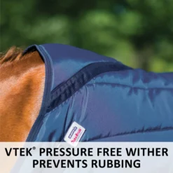 Adjusta-Fit Dura-Nylon VTEK Medium Weight Horse Stable Blanket -Schneiders Shop 38476 feature b overlay