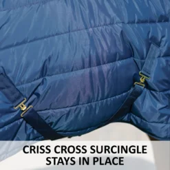 Adjusta-Fit Dura-Nylon VTEK Medium Weight Horse Stable Blanket -Schneiders Shop 38476 feature f overlay