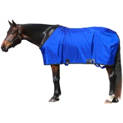 Big "D" Closed Front Nylon Stable Sheet -Schneiders Shop 38987 royalblack