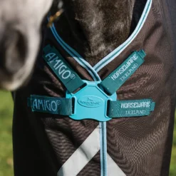 Horseware® Amigo® Bravo 12 Plus Medium Weight Turnout Blanket With Front Disc Closure -Schneiders Shop 40434 alt c