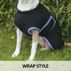 Dura-Tech® Heavy Fleece Dress Dog Coat -Schneiders Shop 40934c feature c overlay