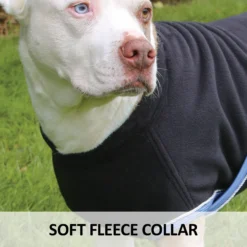 Dura-Tech® Heavy Fleece Dress Dog Coat -Schneiders Shop 40934c feature e overlay