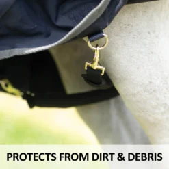 Schneiders® Turnout Blanket & Fly Sheet Padded Leg Strap Covers -Schneiders Shop 40970 feature c overlay