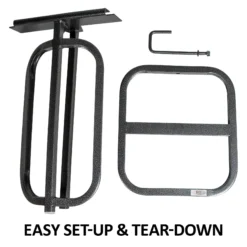 Easy-Up® Pro Series Hook Over Saddle Rack With Pad Bar 16 Easy-Up® Pro Series Hook Over Saddle Rack With Pad Bar -Schneiders Shop 41077 feature d overlay