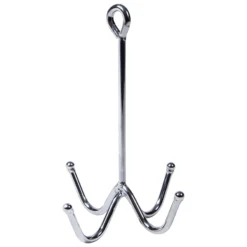 Easy-Up® 4 Prong Safety Tack Apparel Hook 13 Easy-Up® 4 Prong Safety Tack Apparel Hook -Schneiders Shop 41082 chrome