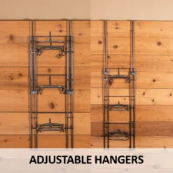 Easy-Up® Pro 3-Tier Drop Down Saddle Rack -Schneiders Shop 41271 feature c overlay