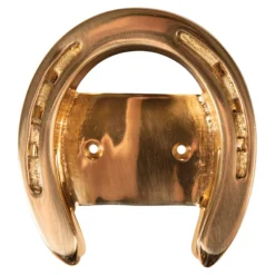 Berlin Brass Double Horseshoe Domed Bridle Rack -Schneiders Shop 41447 alt e