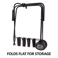Easy-Up® Folding Saddle Rack On Wheels -Schneiders Shop 41595 feature d overlay