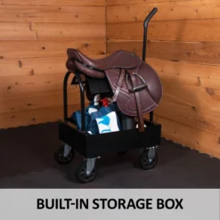 Easy-Up® Saddle & Grooming Box Cart 14 Easy-Up® Saddle & Grooming Box Cart -Schneiders Shop 42029 feature b overlay