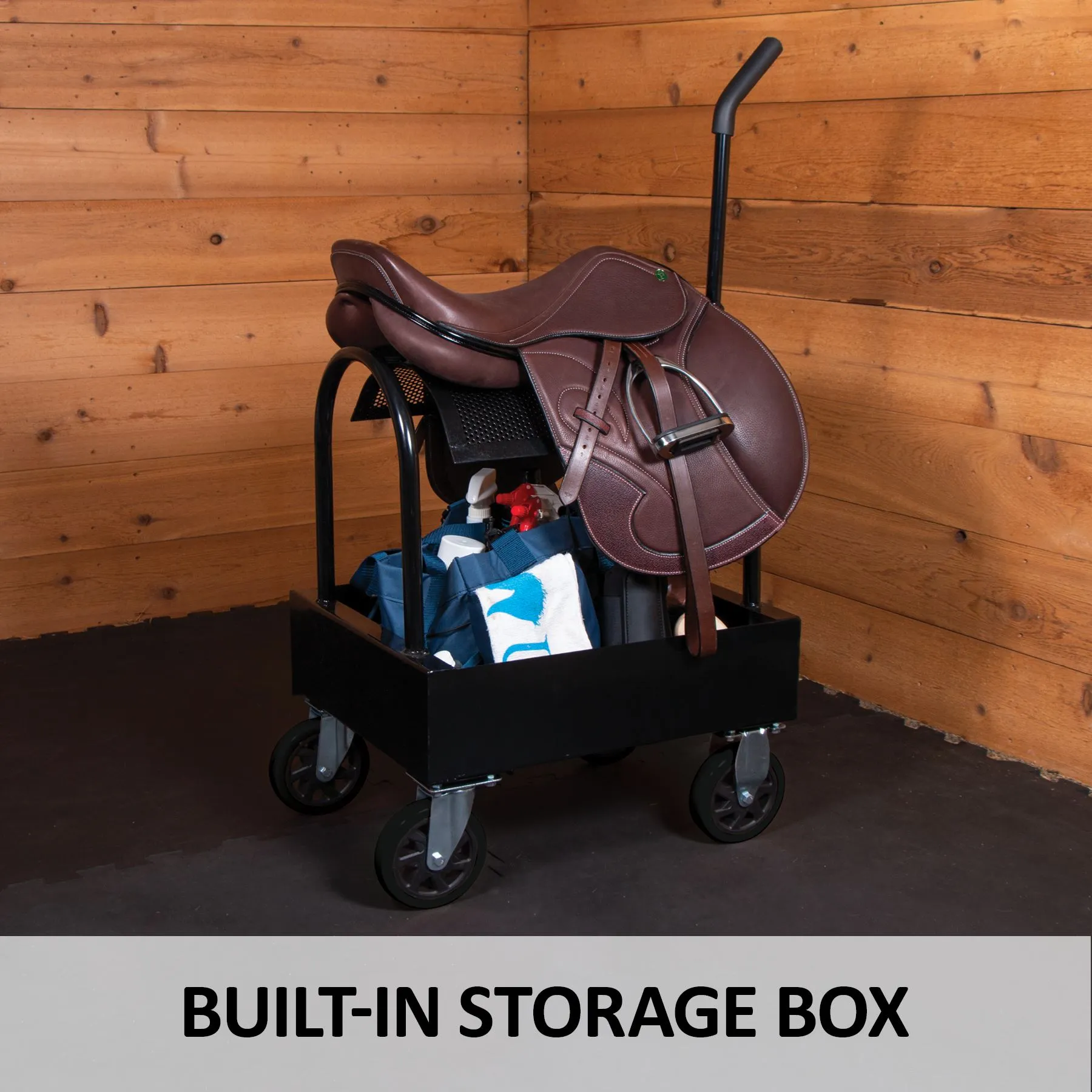 Easy-Up® Saddle & Grooming Box Cart 5 Easy-Up® Saddle & Grooming Box Cart - Image 3