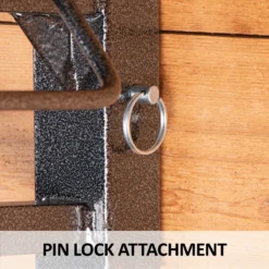 Easy-Up® Pro Series 4-Tier Saddle Rack With Pad Bars -Schneiders Shop 42274 feature e overlay