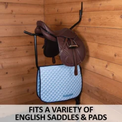 Easy-Up® English Combo Saddle & Pad Rack 13 Easy-Up® English Combo Saddle & Pad Rack -Schneiders Shop 42350 feature b overlay