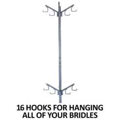 Easy-Up® Pro Series Free Standing Bridle Rack -Schneiders Shop 42591 feature b overlay