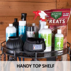 Easy-Up® Pro Series 12-Hook Spinning Bridle Rack -Schneiders Shop 42592 feature d overlay