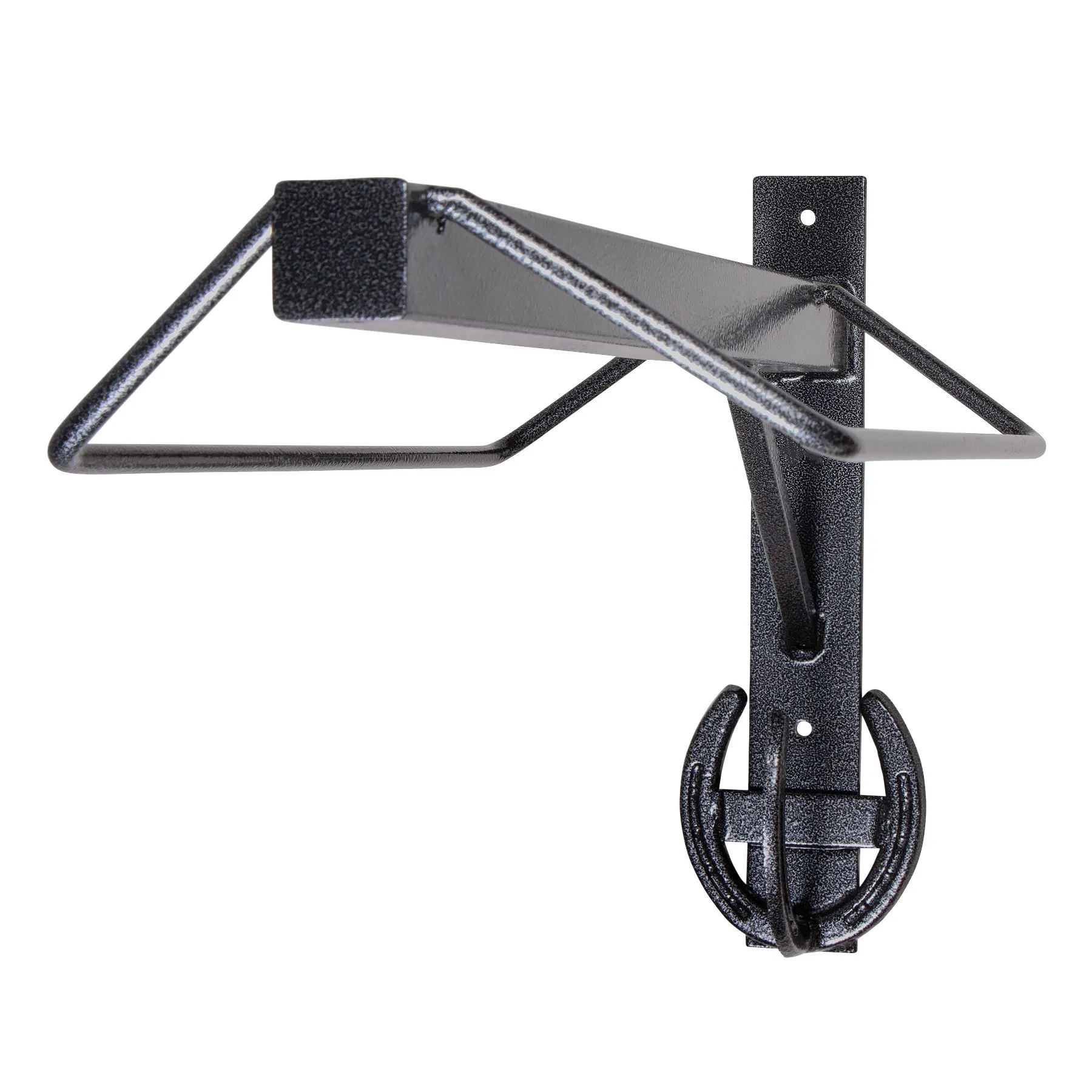 Easy-Up® Pro Series Saddle Rack W/ Horseshoe Bridle Hanger 3 Easy-Up® Pro Series Saddle Rack W/ Horseshoe Bridle Hanger