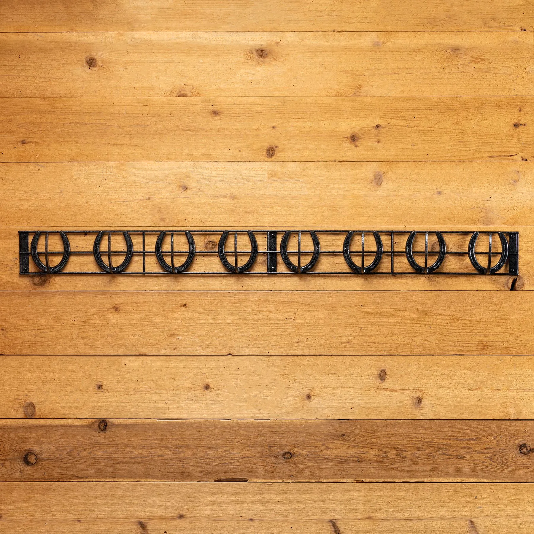 Easy-Up® Pro Mountable Horseshoe 8 Hook Rack 3 Easy-Up® Pro Mountable Horseshoe 8 Hook Rack