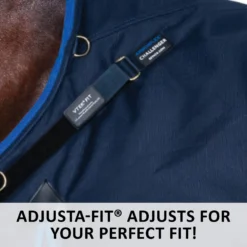 ARMORFlex® Challenger VTEK® Wither Relief Adjusta-Fit® 220g Medium Weight Youngster Turnout Blanket -Schneiders Shop 42778 feature d overlay