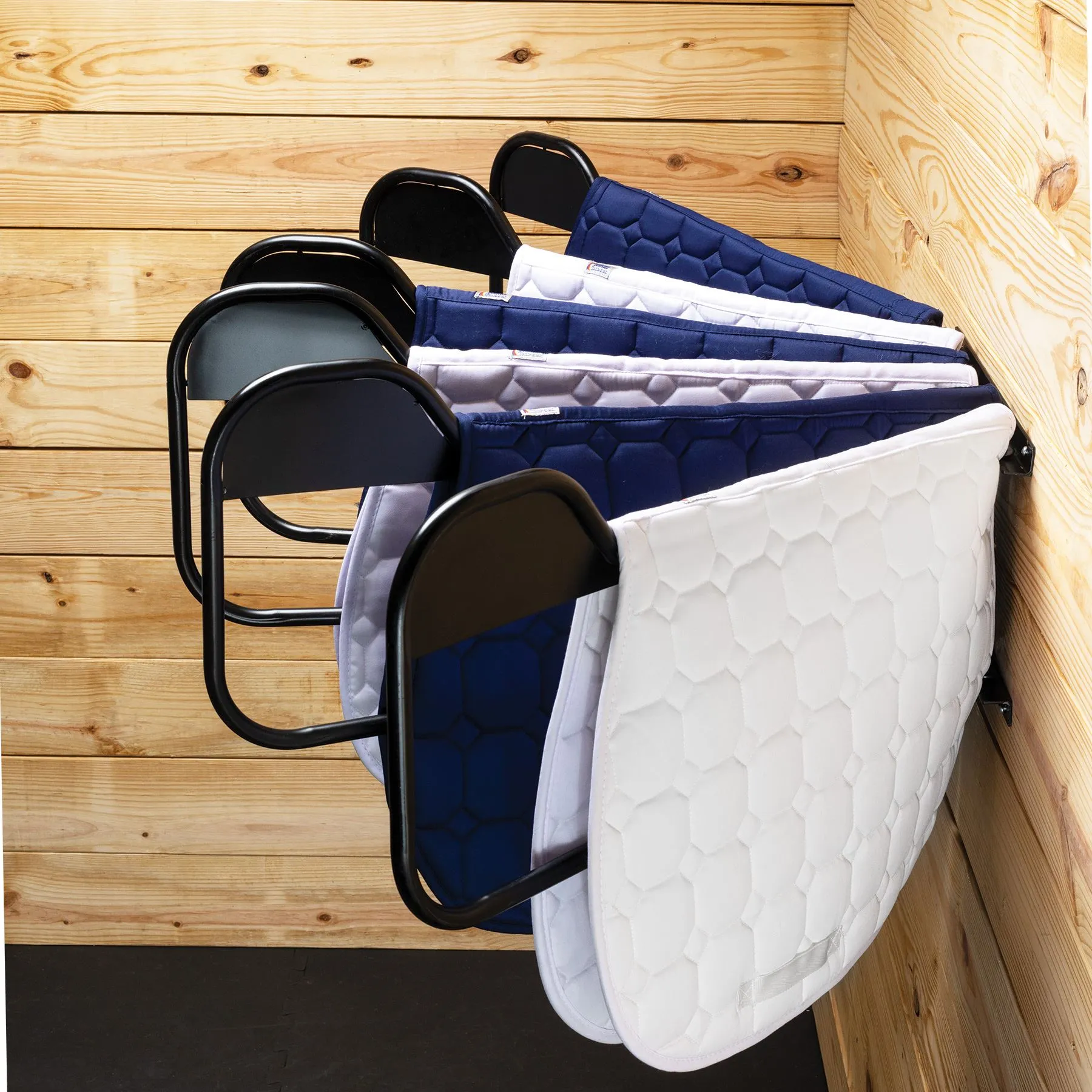 Easy-Up® Mounted Blanket/Pad Rack 4 Easy-Up® Mounted Blanket/Pad Rack - Image 2