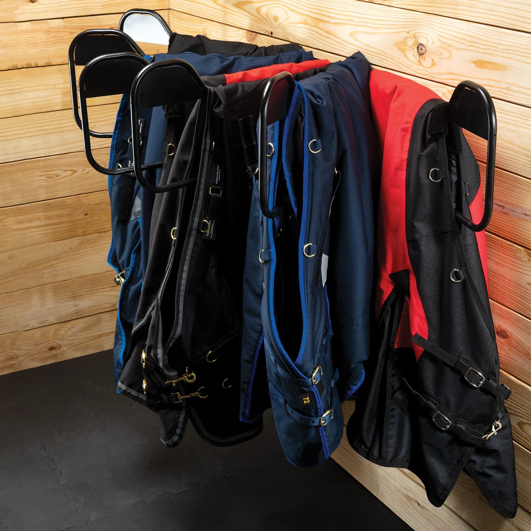 Easy-Up® Mounted Blanket/Pad Rack 5 Easy-Up® Mounted Blanket/Pad Rack - Image 3