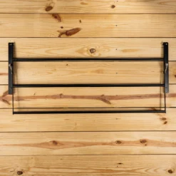 Easy-Up Tiered Mountable Collapsible Blanket/Pad Rack 12 Easy-Up Tiered Mountable Collapsible Blanket/Pad Rack -Schneiders Shop 43268 alt b