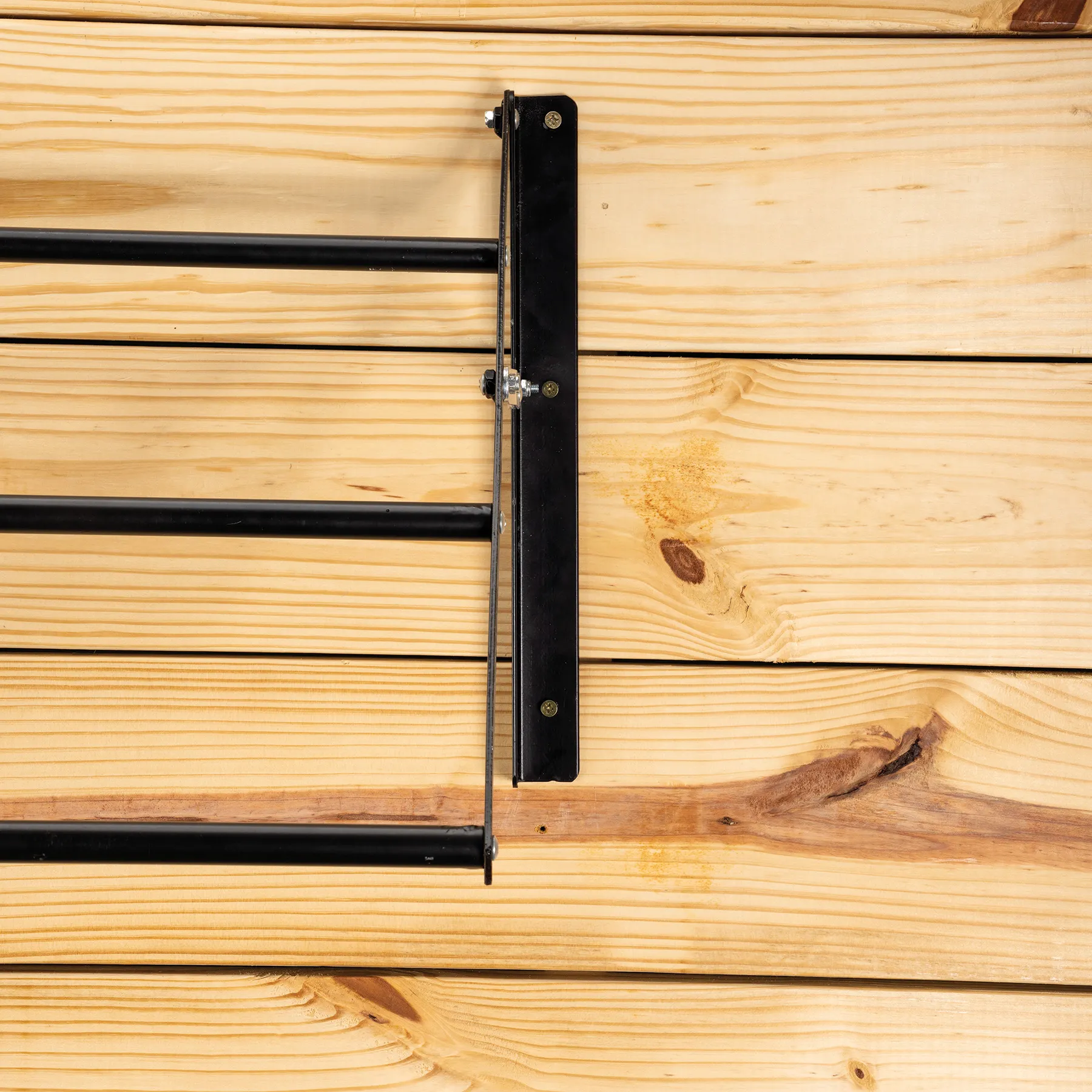 Easy-Up Tiered Mountable Collapsible Blanket/Pad Rack 7 Easy-Up Tiered Mountable Collapsible Blanket/Pad Rack - Image 5