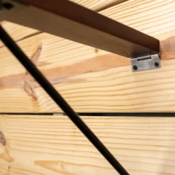 Easy-Up® Collapsible Wooden Wall Mounted Saddle Rack -Schneiders Shop 43598 alt e