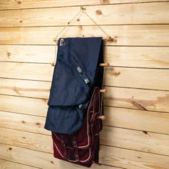 Berlin Brass Wood Blanket & Cooler Rack -Schneiders Shop 43608 alt e