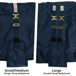 StormShield® Expandable High Neck Euro Bellyband 220g Medium Weight Foal Turnout Blanket -Schneiders Shop 43708 alt c