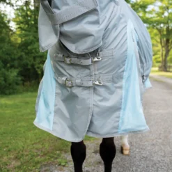 Dura-Tech® Airmesh Attached Neck Euro Surcingle Turnout Sheet -Schneiders Shop 44160 alt d