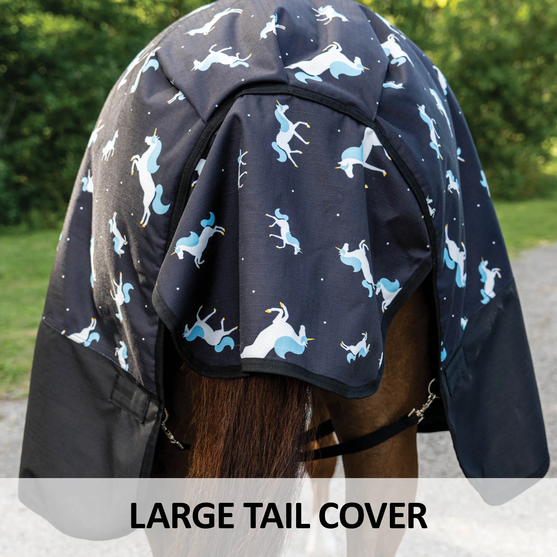 StormShield® Contour Collar Limited Edition Unicorn Surcingle Turnouts 10 StormShield® Contour Collar Limited Edition Unicorn Surcingle Turnouts - Image 8