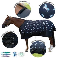 StormShield® Contour Collar Limited Edition Unicorn Surcingle Turnouts