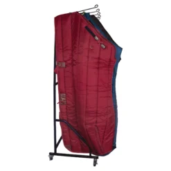 Easy-Up® 6-Arm Rolling Horse Blanket Rack 10 Easy-Up® 6-Arm Rolling Horse Blanket Rack -Schneiders Shop 44237 alt b