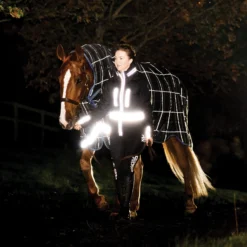 Rhino® Reflectech Plus Vari-Layer Medium Weight Turnout Blanket -Schneiders Shop 44573 alt c