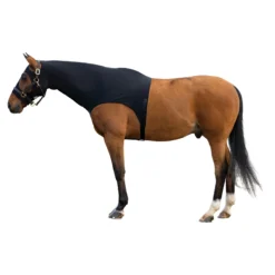UltraFlex® Shoulder Ease Lycra Horse Slicker Hood -Schneiders Shop 44649 black