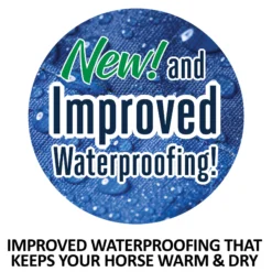 StormShield® Contour Collar SilverTek™ Surcingle 220g Medium Weight Turnout Blanket 23 StormShield® Contour Collar SilverTek™ Surcingle 220g Medium Weight Turnout Blanket -Schneiders Shop 44658 feature e overlay