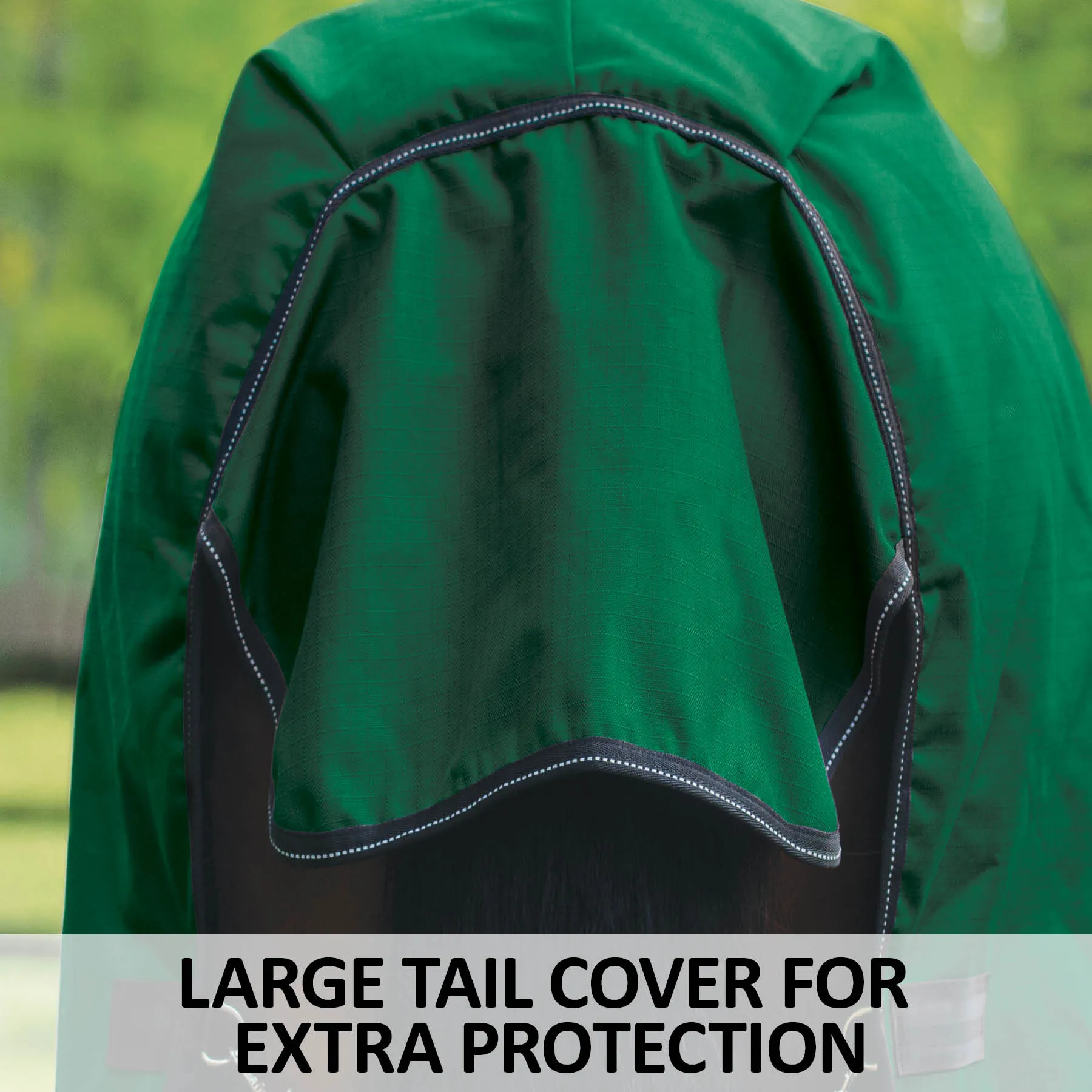 StormShield® Contour Collar SilverTek™ Surcingle 220g Medium Weight Turnout Blanket 13 StormShield® Contour Collar SilverTek™ Surcingle 220g Medium Weight Turnout Blanket - Image 11